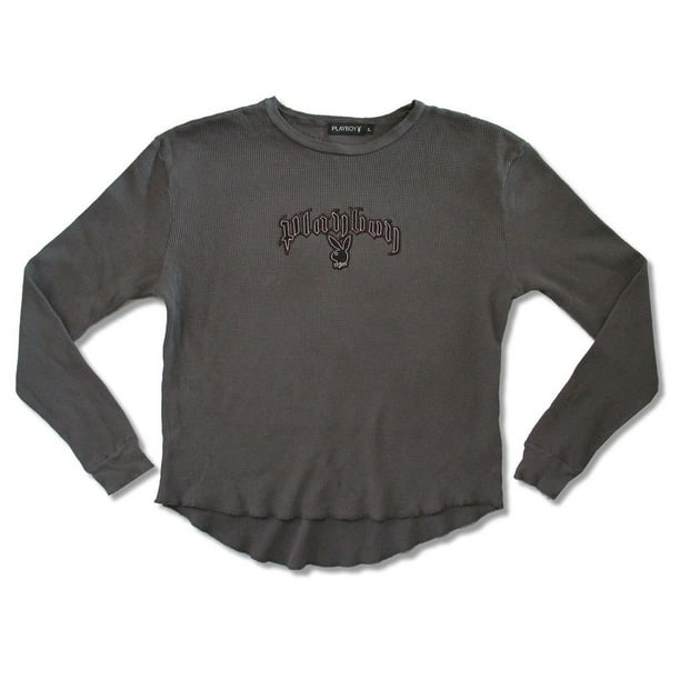 Playboy Spitfire Long Sleeve Thermal Adult Shirt Playboy Spitfire Long Sleeve Thermal Adult Shirt